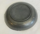 Antique dated 1824 small pewter plate.10x2cm