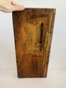 Large rare antique Cyprus wooden printing letters. 48x22cm.