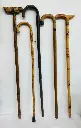 Collection of antiques wooden handmade walking sticks! 90cm