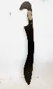 Antique large handmade solid steel butcher cleaver! 76x9cm