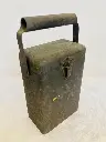 Antique 1940’s military metal lunch box! 21x10x6cm