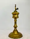 Antique original 1800’s German solid bronze oil lamp (cleaned) working! 26x10cm