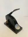 Antique 1940-50’s Cyprus cast iron black desk stamp! Good condition! 16x15x7cm