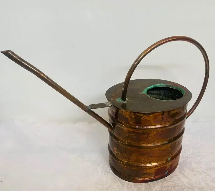 Antique Original 1920’s Copper Watering Can ! 2 Liters ! 35x25x13cm