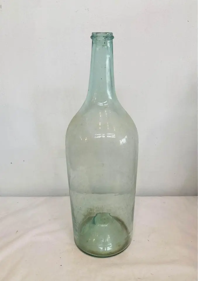 Original Antique Cyprus Handmade Large Bottle! 51x17cm
