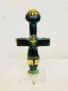 Antique style solid bronze cross!