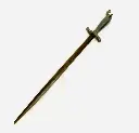 Antique 1800’s knife sharpener with pewter handle! 38x5cm only hanger broken!