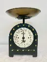 Antique German Metal & Brass kitchen scale (Fully restored)great working condition! 30x23x18cm