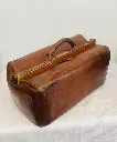 Antique 1920’s original large leather Dr. bag! 55x25x25cm