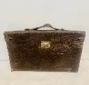 Antique original 1920-40’s leather bag! 37x24cm