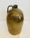 Antique 1800’s empty whisky clay/pottery jug! 36x19cm