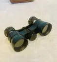Antique collectibles beautiful German opera glasses with case! Working! 10x6x3cm