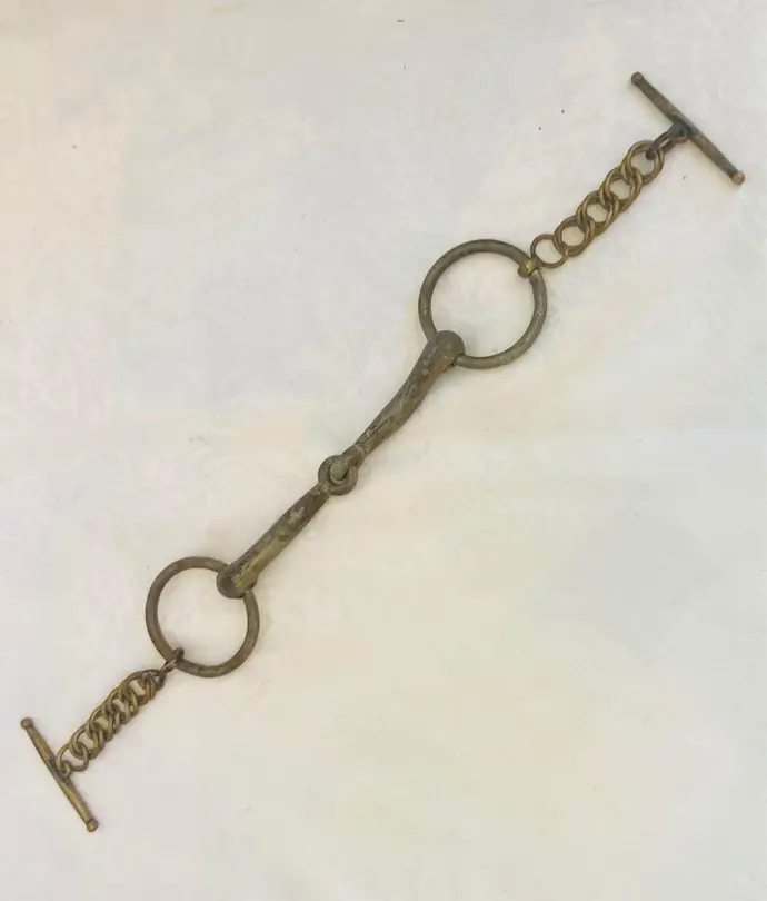 Antique farm tool chain! 46x7cm