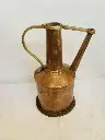 Old Handmade Cypriot Copper Jug. Antique Rare handmade Cyprus copper jug. 34x23cm
