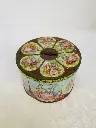 Antique tin box. Made in England. 11x7cm