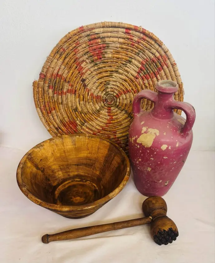 Collection of Old Traditional Cyprus items.