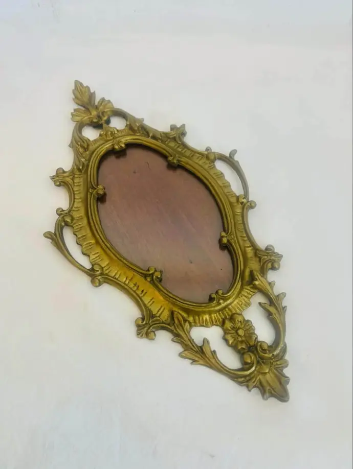 Antique solid bronze picture frame. Great condition. 32x17cm