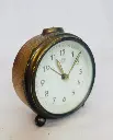 An Antique 1920-40’s German Mechanical Ruhla Alarm Clock. Fully working. 9x8x3cm