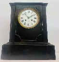 Antique 1800’s Very Heavy Marble French Clock. Working. No chiming. 33x28x14cm
