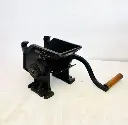 Antique Rare 1920’s Cast Iron Grain Mill. 18x18x17cm Handle 30cm