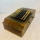 Antique Very Rare Copper Comptometer Adding Machine / Calculator. Made in USA. 38x20x15cm
