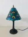 Tiffany style handmade lamp. 37x29cm . Great condition.