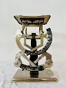 Antique 1940’s Bilateral German double pendulum letter scale. Working. 20x15x9cm