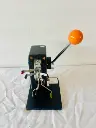 Vintage metal collectible tool wire press . Working. 20x17x14cm handle 30cm