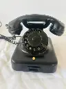 Large Antique 1920-40’s German Rotary Bakelite Telephone. 25x18cm