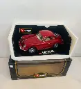 Collectible 2005 Porsche Burago die cast metal car. Made in Italy with original box. Scale 1/18
