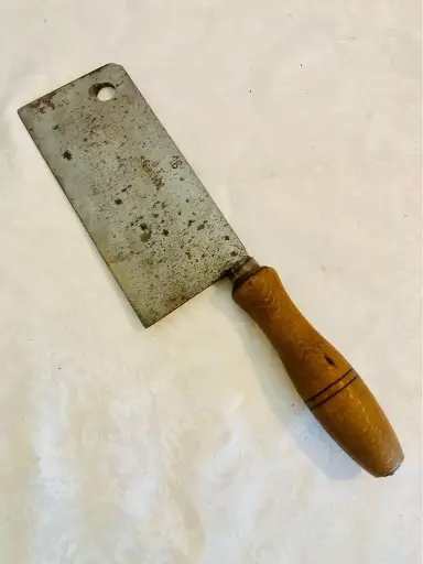 Antique Handmade Butcher Cleaver!