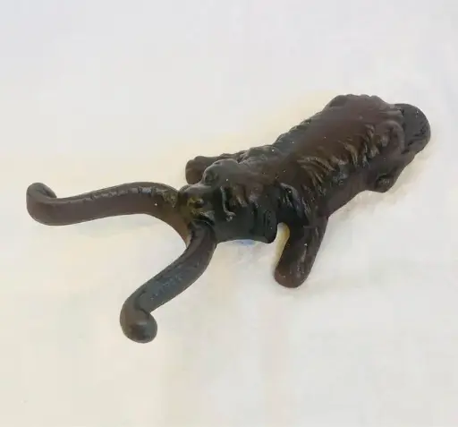 Antique Heavy Cast Iron Dog Shoes Remover ! 26x10x6cm