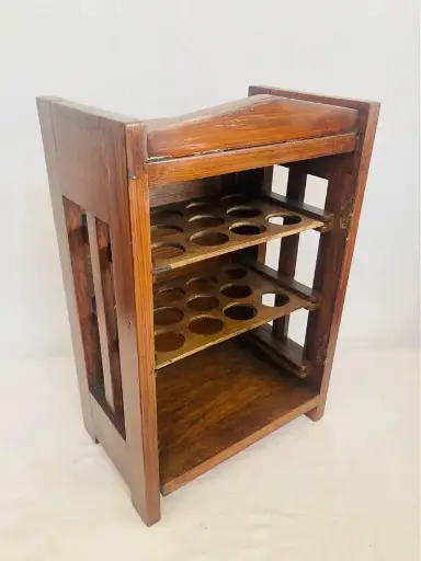 Antique Rare Wooden Grocery Store Wooden Egg Shelves!  38x25x16cm