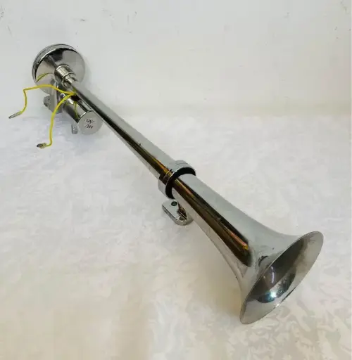 Antique Style large metal truck Air Horn! Unused! 44x10cm