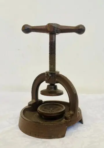 Antique Rare Cast Iron Vice Nutcracker. 20x12cm