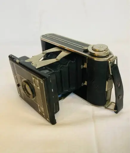 Antique 1920-40’s Agfa folding camera. Great condition.
