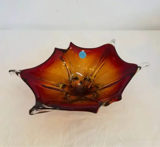 Large Vintage Original Murano Vase. Great Condition. 30x20x10cm