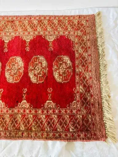 Antique handmade Persian carpet 105x64cm